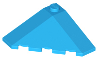 Plaatje in Gallery viewer laden, LEGO® los onderdeel Wig in kleur Donker Azuurblauw 43708