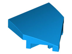 LEGO® los onderdeel Wig in kleur Donker Azuurblauw 66956