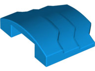 LEGO® los onderdeel Wig in kleur Donker Azuurblauw 66955