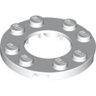 LEGO® los onderdeel Plaat Rond in kleur Wit 11833