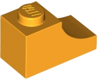 Plaatje in Gallery viewer laden, LEGO® los onderdeel Steen Boog Helder Licht Oranje 78666