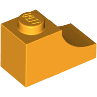 Plaatje in Gallery viewer laden, LEGO® los onderdeel Steen Boog Helder Licht Oranje 78666