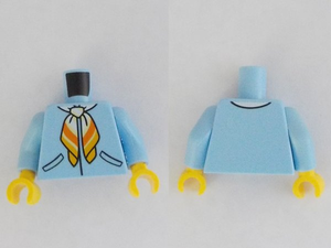 LEGO® Lijf met Motief Helder Lichtblauw 973pb4532c01