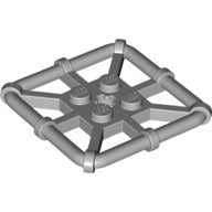 LEGO® Plaat Aangepast Licht Blauwachtig Grijs 30094