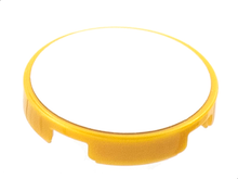 Plaatje in Gallery viewer laden, LEGO® onderdeel Tegel Rond met Motief Parel Goud 14769pb509
