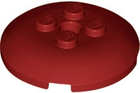 LEGO® los onderdeel Steen Rond in kleur Donkerrood 65138