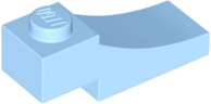 LEGO® los onderdeel Steen Boog Helder Lichtblauw 70681