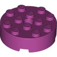 Plaatje in Gallery viewer laden, LEGO® los onderdeel Steen Rond in kleur Magenta 87081
