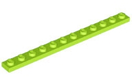 LEGO® los onderdeel Plaat Algemeen in kleur Limoen 60479