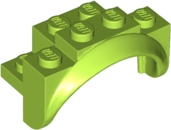 LEGO® los onderdeel Spatbord in kleur Limoen 35789