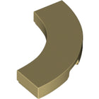 LEGO® los onderdeel Tegel Rond in kleur Geelbruin 79393