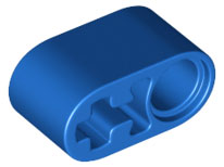 Plaatje in Gallery viewer laden, LEGO® los onderdeel Technische Hefbalk in kleur Blauw 60483