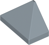 LEGO® los onderdeel Dakpan Algemeen in kleur Zandblauw 15571