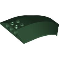 Plaatje in Gallery viewer laden, LEGO® los onderdeel Voorruit in kleur Donkergroen x224