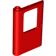 Plaatje in Gallery viewer laden, LEGO® los onderdeel Deur in kleur Rood 43967