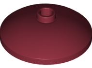 LEGO® los onderdeel Schaal in kleur Donkerrood 43898