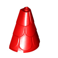 LEGO® los onderdeel Dak in kleur Rood 35563
