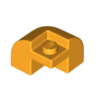 Plaatje in Gallery viewer laden, LEGO® los onderdeel Dakpan Gebogen Helder Licht Oranje 67810