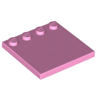 LEGO® los onderdeel Tegel Aangepast in kleur Fel Roze 6179