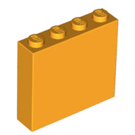 Plaatje in Gallery viewer laden, LEGO® los onderdeel Steen in kleur Helder Licht Oranje 49311