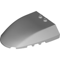 LEGO® los onderdeel Voorruit Licht Blauwachtig Grijs 80222