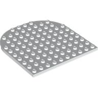 Plaatje in Gallery viewer laden, LEGO® los onderdeel Plaat Rond in kleur Wit 80031