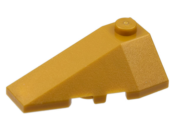 LEGO® los onderdeel Wig in kleur Parel Goud 43710