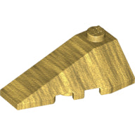 Plaatje in Gallery viewer laden, LEGO® los onderdeel Wig in kleur Parel Goud 43710