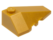 Plaatje in Gallery viewer laden, LEGO® los onderdeel Wig in kleur Parel Goud 43711