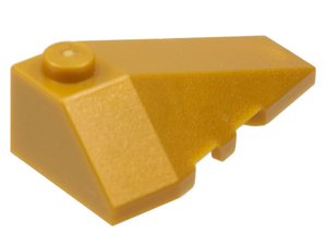 LEGO® los onderdeel Wig in kleur Parel Goud 43711