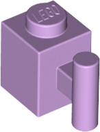Plaatje in Gallery viewer laden, LEGO® los onderdeel Steen Aangepast in kleur Lavendel 2921