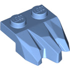 LEGO® los onderdeel Plaat Aangepast Medium Blauw 27261