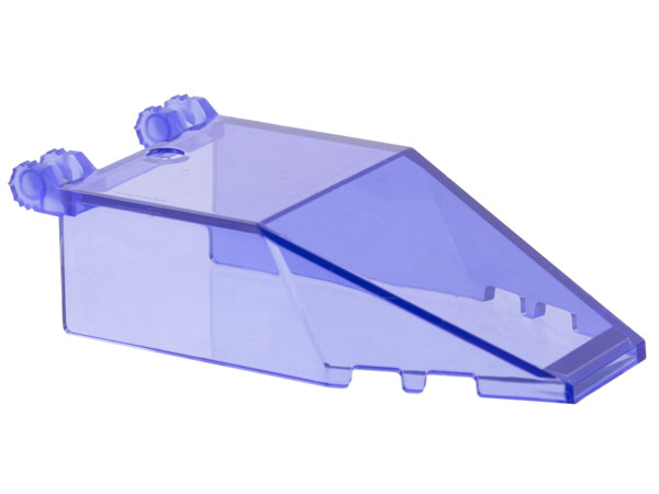 LEGO® los onderdeel Voorruit Doorzichtig Paars 54695