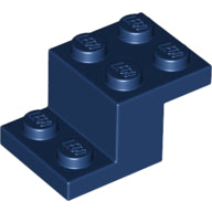 Plaatje in Gallery viewer laden, LEGO® los onderdeel Beugel in kleur Donkerblauw 73562
