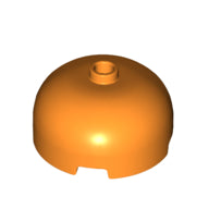 LEGO® los onderdeel Steen Rond in kleur Oranje 49308