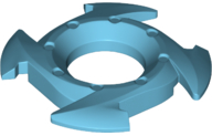 LEGO® los onderdeel Ring in kleur Medium Azuurblauw 98341