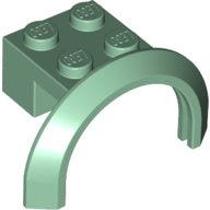 LEGO® los onderdeel Spatbord in kleur Zandgroen 50745