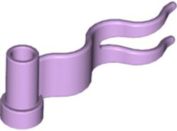 LEGO® los onderdeel Vlag in kleur Lavendel 4495b