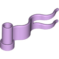 LEGO® los onderdeel Vlag in kleur Lavendel 4495b