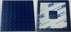 LEGO® los onderdeel Plaat Aangepast Donkerblauw 79759c01