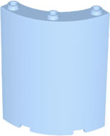 LEGO® los onderdeel Cilinder Helder Lichtblauw 30562