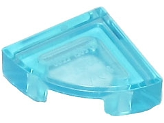 LEGO® los onderdeel Tegel Rond Doorzichtig Lichtblauw 25269