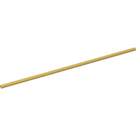 LEGO® los onderdeel Slang Stijf in kleur Parel Goud 75c20