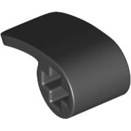 Plaatje in Gallery viewer laden, LEGO® los onderdeel Technisch Paneel in kleur Zwart 89679