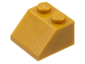 LEGO® los onderdeel Dakpan Algemeen in kleur Parel Goud 3039