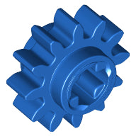 Plaatje in Gallery viewer laden, LEGO® los onderdeel Technische Tandwiel in kleur Blauw 69778