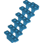 LEGO® los onderdeel Trap in kleur Donker Azuurblauw 30134