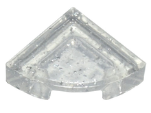 Plaatje in Gallery viewer laden, LEGO® los onderdeel Tegel Rond Glitter Doorzichtig 25269