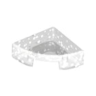 LEGO® los onderdeel Tegel Rond Glitter Doorzichtig 25269