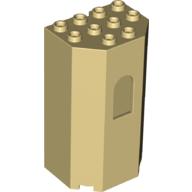 LEGO® los onderdeel Paneel in kleur Geelbruin 30246